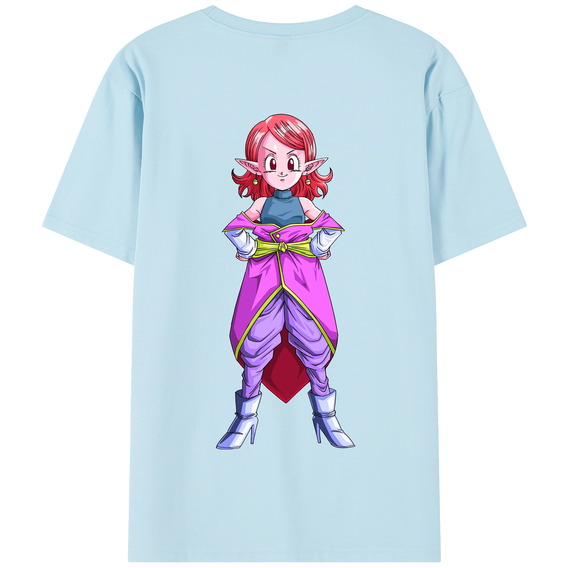 （画像用） ドラゴンボール DRAGON BALL 綿100％半袖Tシャツ（背面プリント）